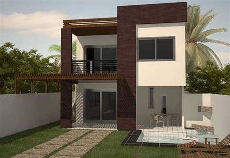 Plano De Duplex Moderno Sin Cochera