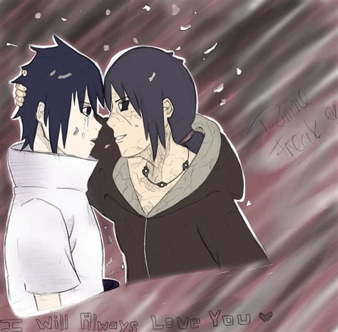 Sasuke and Itachi Brotherly Love - Manga 590 by danimefreack on DeviantArt