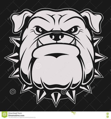 Bulldog Head Vector At Collection Of Bulldog Head