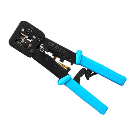 Alicate De Crimpar Cabos Seccon RJ45 RJ11 Tipo EZ Catraca WT 4201