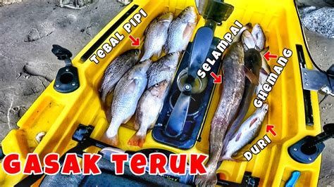 Gasak Sampai Penuh Kayak Kayak Fishing Melaka Youtube