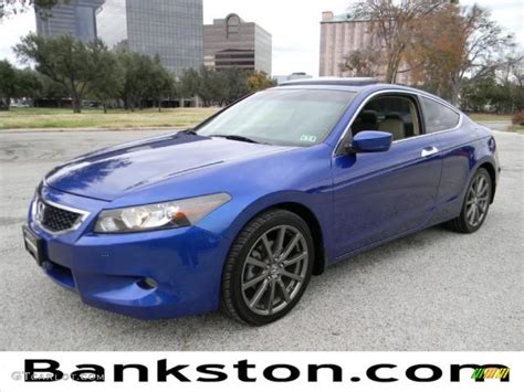 2008 Belize Blue Pearl Honda Accord Ex L V6 Coupe 58238197 Car Color Galleries