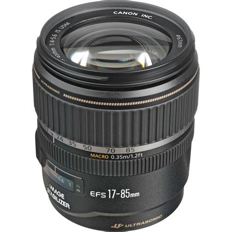 Canon EF-S 17-85mm f/4-5.6 IS USM Lens 9517A002 B&H Photo Video