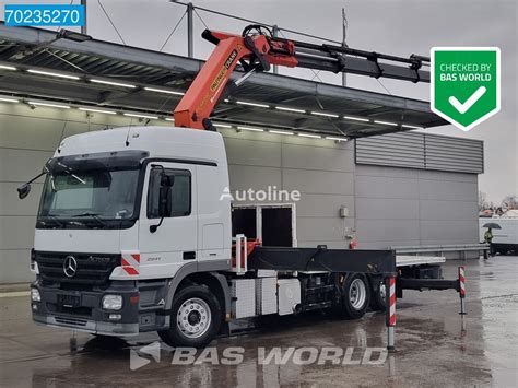 Mercedes Benz Actros X Palfinger Pk Kran Crane Liftachse