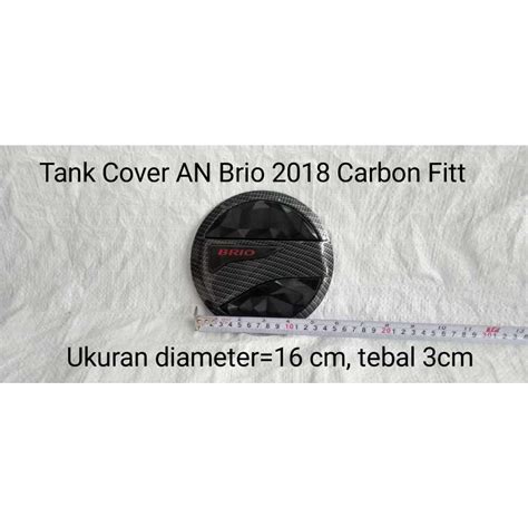 Jual Tank Cover All New Brio Tutup Bensin Tangki Sporty Cover