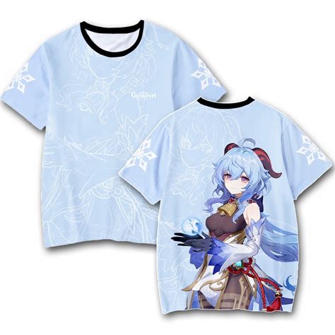 Nowy M Ski T Shirt Koszulka Anime Genshin Impact Allegro Pl