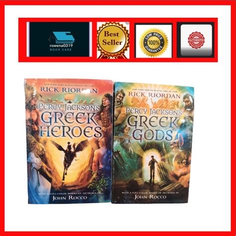 PERCY JACKSON S GREEK HEROES GREEK GODS BY RICK RIORDAN Shopee