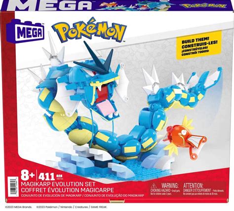 MEGA Pokémon Ewolucja Magikarpa HNT95 Klocki plastikowe niskie ceny i