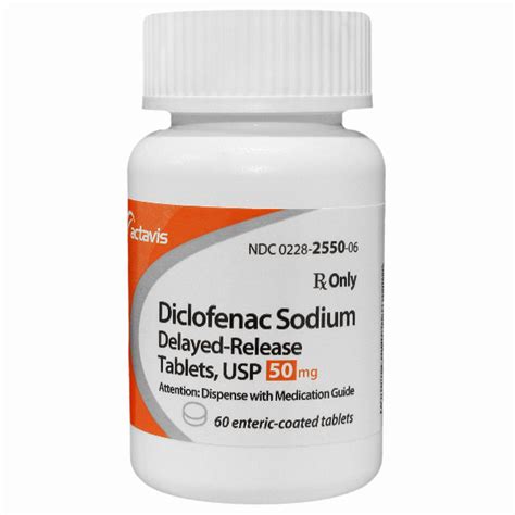 Diclofenac Sodium Dr Mg Rx Products