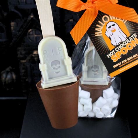 Milk Chocolate Tombstone Hot Chocolate Spoon Maple Mollys