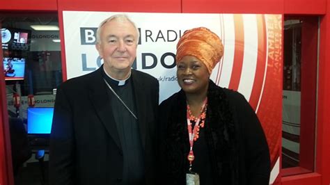 BBC Radio London Inspirit with Jumoké Fashola Cardinal Vincent