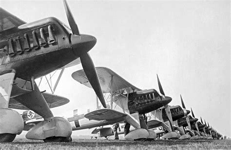 Airplanes In The Skies Faf History Heinkel He 51