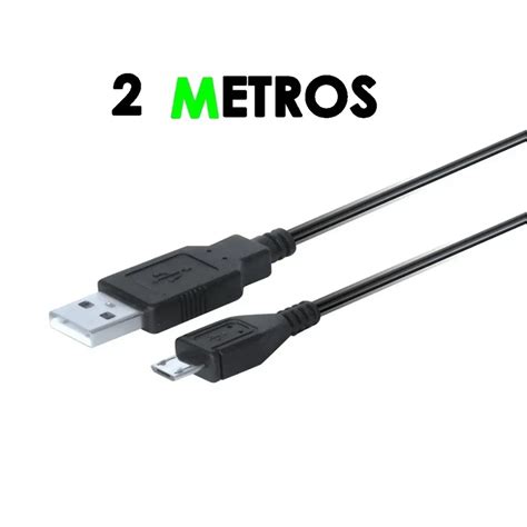 Cabo Usb Micro Usb Carregar Controle S Fio Ps Xbox One Metros