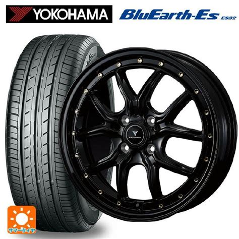 送料無料 サマータイヤホイール 4本セット 165 50R16 75V ヨコハマ ブルーアースEs ES32 ウェッズ ノヴァリス アセット