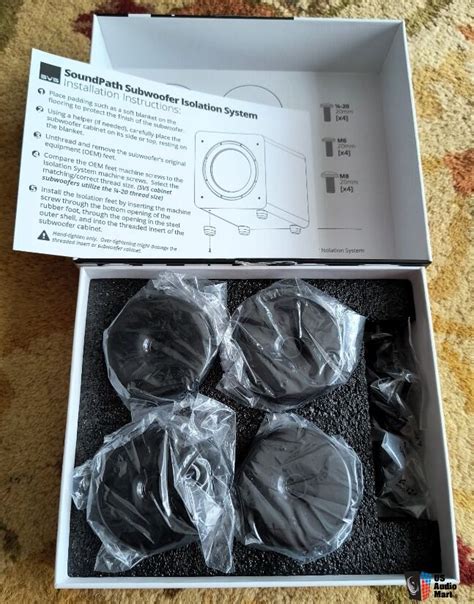 Svs Soundpath Subwoofer Isolation System Pack Photo Us