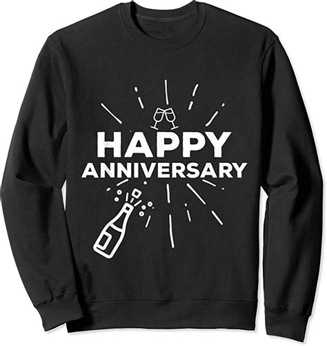 Cool Happy Anniversary Cheers Wine Bottle T Shirts - Tees.Design