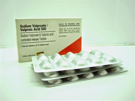 Sodium Valproate 500mg Tablets By Taj Pharma India Ltd 500mg Sodium