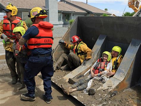 Tropical Storm Hilary Slams California Cuts Off Towns Herald Sun