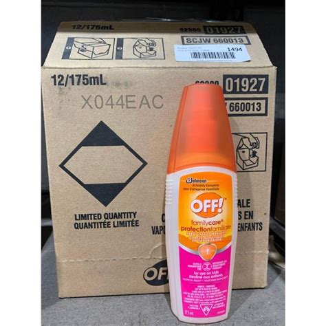 SC Johnson OFF! Family Care Spray Insect Repellent 12x 175ml