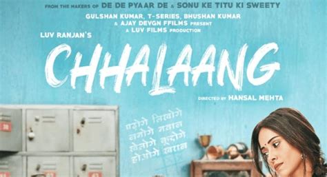 Chhalaang Hindi Movie 2020 Cast Teaser Trailer Release Date