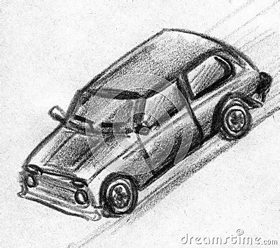 Toy Car Sketch Stock Illustration - Image: 46169121