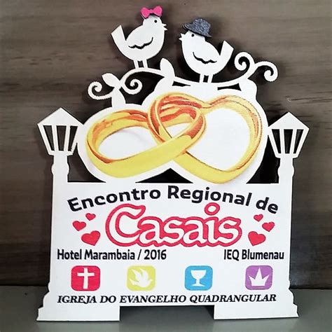 Lembrancinha Encontro De Casais Elo Produtos Especiais