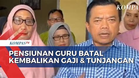 Pensiunan Guru Tk Di Muaro Jambi Asniati Batal Kembalikan Gaji Dan