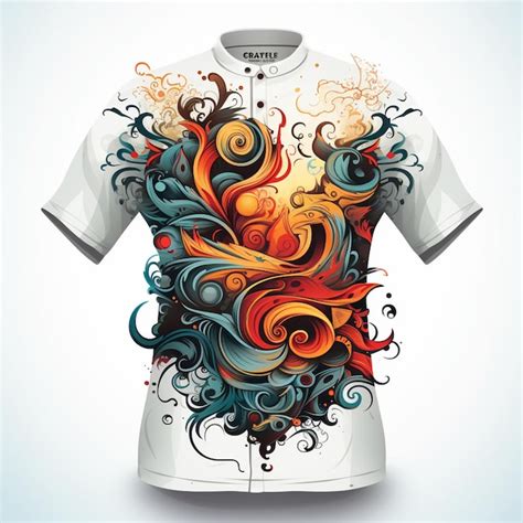 Premium Vector | Design shirt template vector fashion front ...