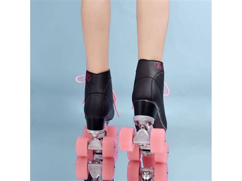 Patins De 4 Rodas SLOWMOOSE Rosa Preto 8 5 Worten Pt