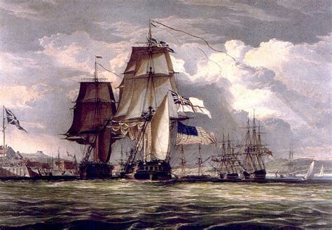 Frigate USS Chesapeake in the War of 1812