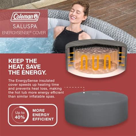 Bestway Coleman Sicily AirJet To Person Inflatable Hot Tub Round Portable Outdoor Spa With