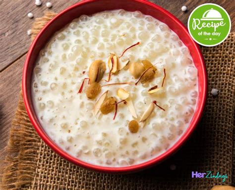 Sawan Special Make Yummy Sabudana Kheer At Home With This Simple