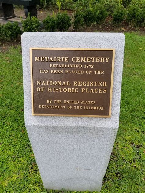 Metairie Cemetery In New Orleans Louisiana Find A Grave Cemetery