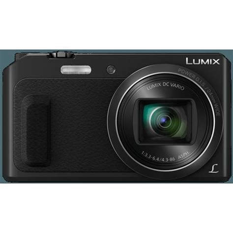 Compacto Lumix DMC TZ57 Preto Panasonic Lumix DC Vario 24480mm F 3