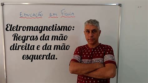 Eletromagnetismo Regra Da M O Direita E Regra Da M O Esquerda Youtube