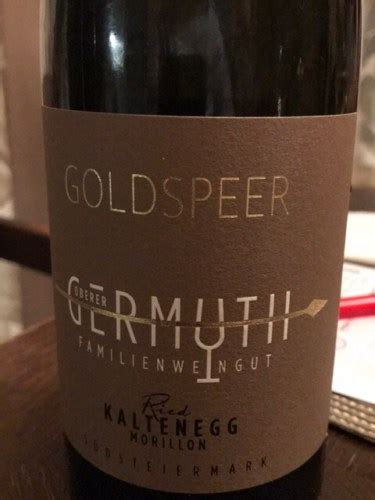 Germuth Goldspeer Ried Kaltenegg Morillon Vivino Us