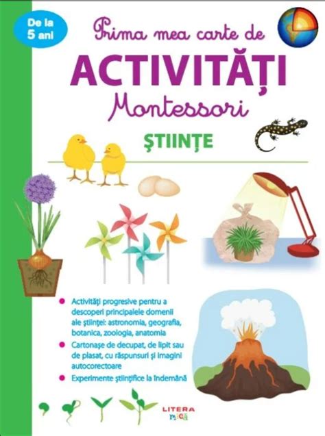 Prima Mea Carte De Activitati Montessori