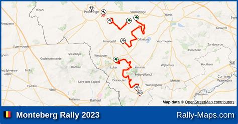 Mapy Zaplanuj Monteberg Rally Rajdtrasa Pl