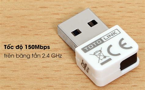 Usb Wi Fi Si U Nh Chu N N Mbps Totolink N Usm Hugotech Beat