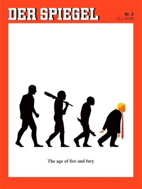 The Age Of Fire And Fury Latest Der Spiegel Trump Cover Explained