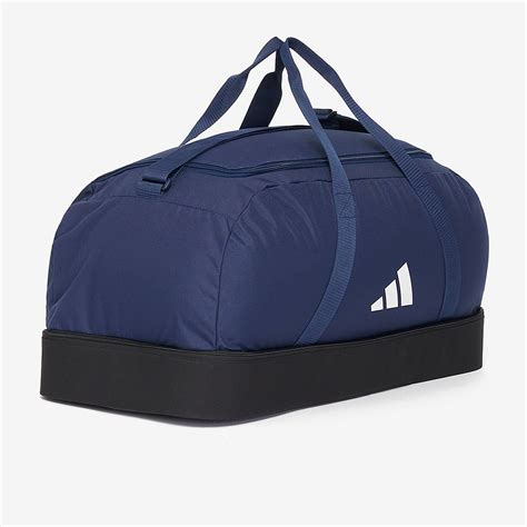 Adidas 3 Stripe Tiro League Duffle Bag BC Large Team Navy Blue