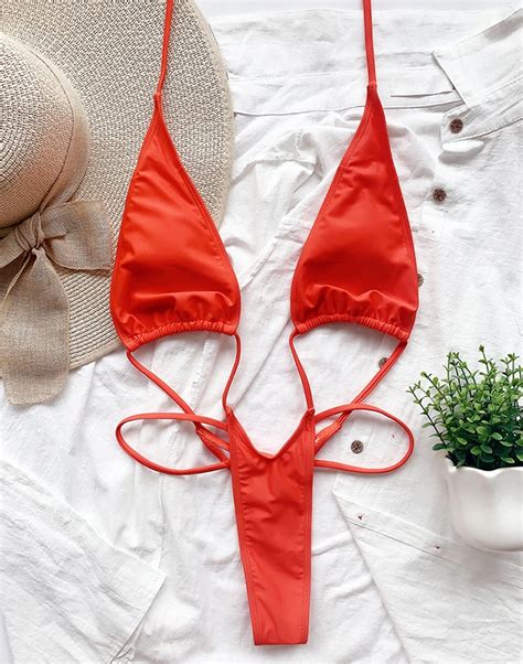 Bikini Sexy Micro String Kobiety Stroje K Pielo Allegro Pl