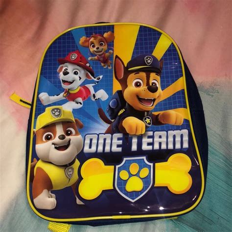 Paw Patrol One Team Backpack Nwt In 2024 Paw Patrol Backpack Backpacks Paw Patrol Girl