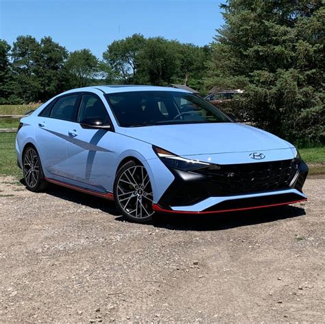 The 276 Horsepower 2022 Hyundai Elantra N Is A Blue Collar 47 Off