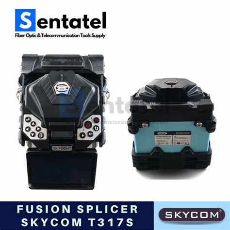 Jual Fusion Splicer Splicing Machine Skycom T317ST 6 Motors Shopee