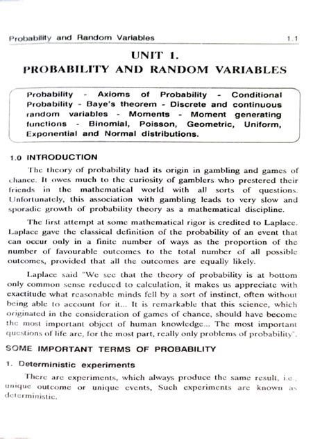 Unit I Math | PDF