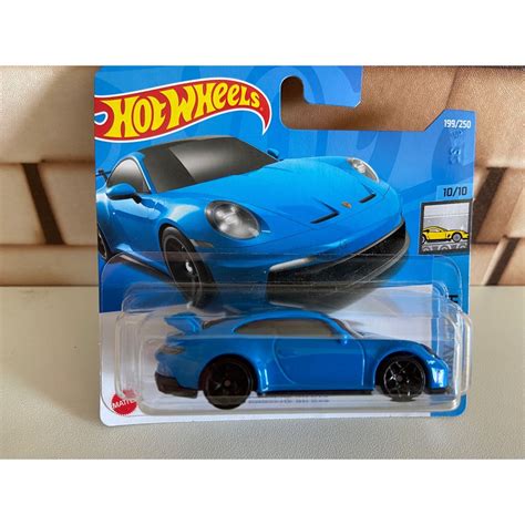 Carrinho Hot Wheels Porsche 911 GT3 2022 Shopee Brasil