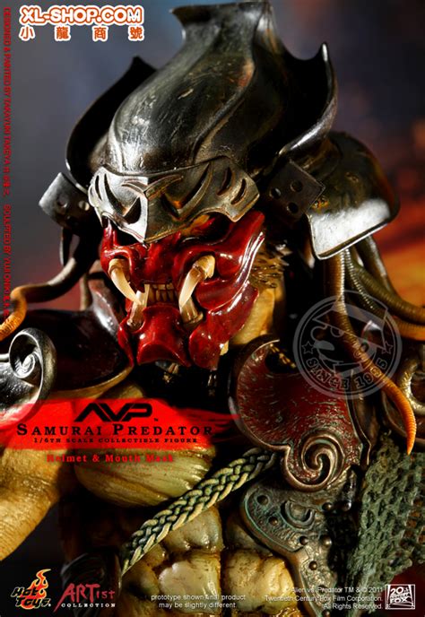 Hot Toys AC01 AVP 1 6th Scale Samurai Predator Figure With Diorama Base