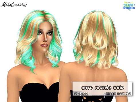 Anto Mollie Hair Recolor Mesh Needed The Sims Catalog