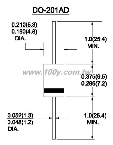 勝特力電子零件材料 >FR307 DO-201AD 1000V 500nS DACO